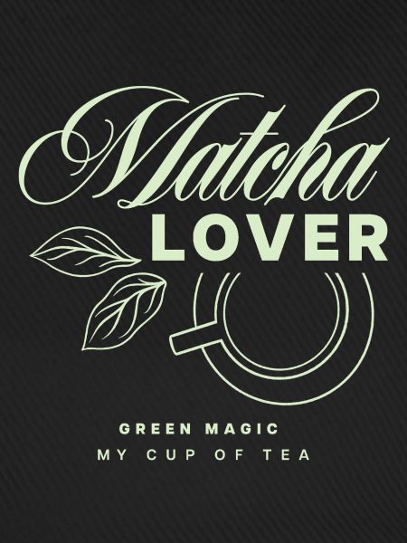 Matcha Liebhaber Tee Design