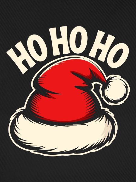 Ho Ho Ho Santa Hat