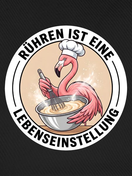 Rühren Lebenseinstellung Flamingo