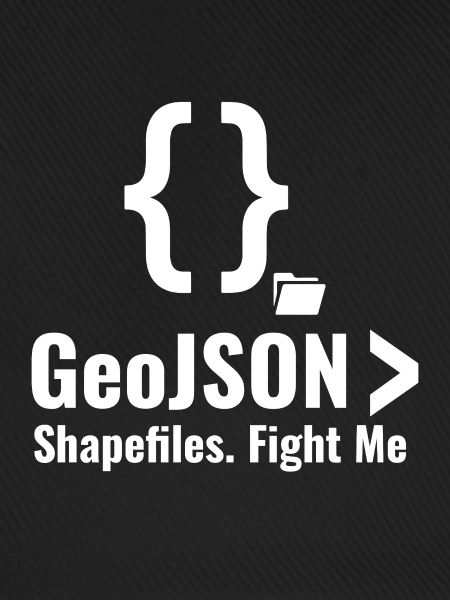 Debatte über GeoJSON-Shapefiles GIS-Datenformat