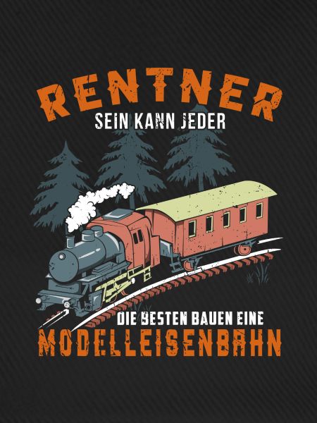 Rentner und Modelleisenbahn