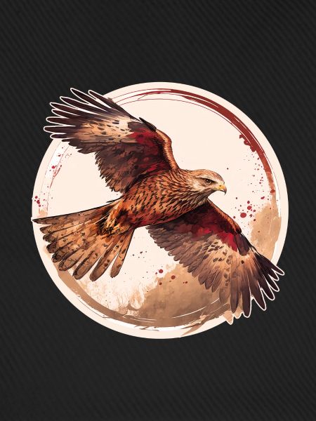 Rotmilan Greifvogel