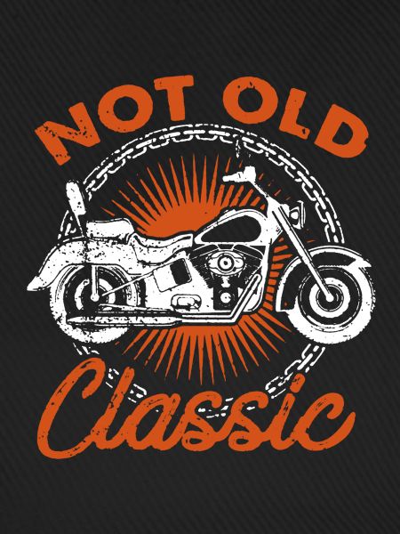 Motorrad-Großvater-Hemd