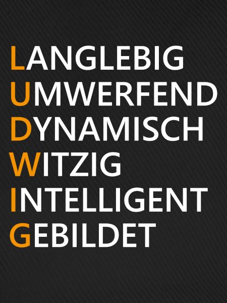 Ludwig Name Geschenk