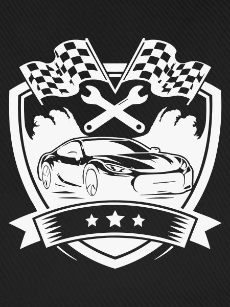Auto KFZ Shield Logo