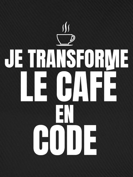Ich verwandle Kaffee in Code