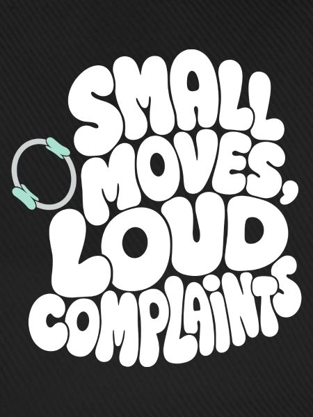 Pilates – Small Moves, Loud Complaints
