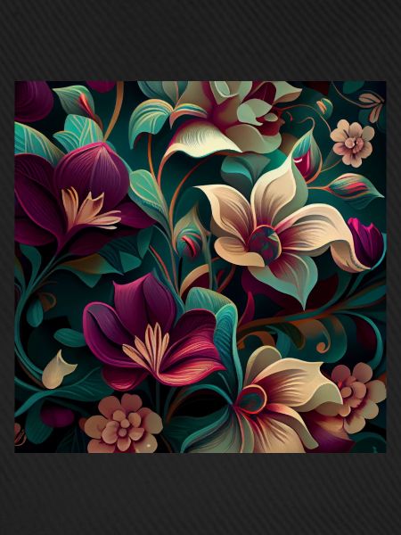 Botanicals Blumenmuster
