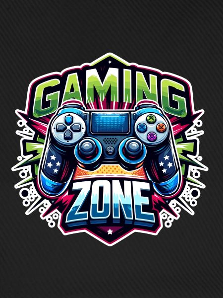 Gaming Zone - Controller Illustration