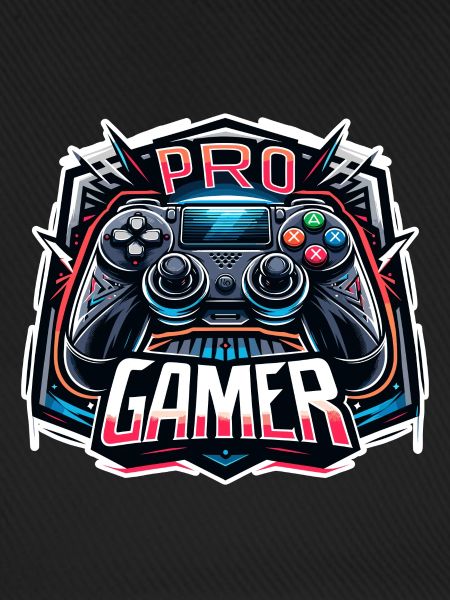 Pro Gamer - Controller Illustration