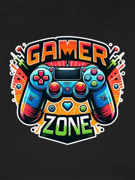 Gamer Zone - Controller Illustration