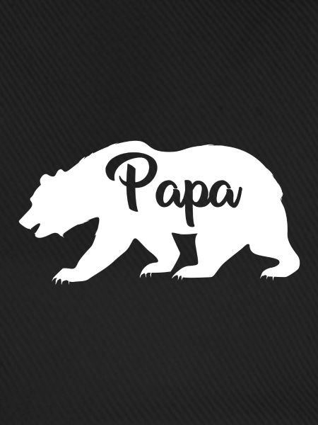 Papa Baer Vaterschaft Geschenk