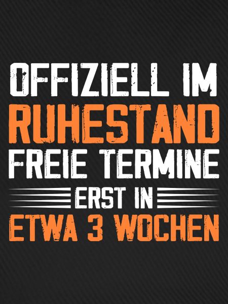 Offiziell Im Ruhestand