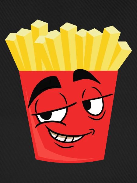 Pommes witzig
