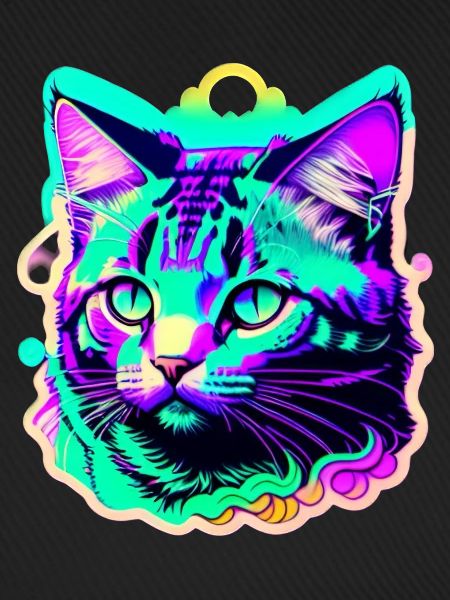 bunte Katze