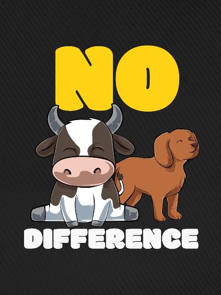 No Difference Tierrechte Tierschutz Vegan