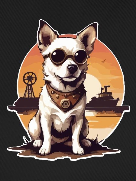 Steampunk Hund