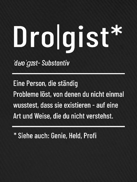 Drogist - Definition - Lexikon