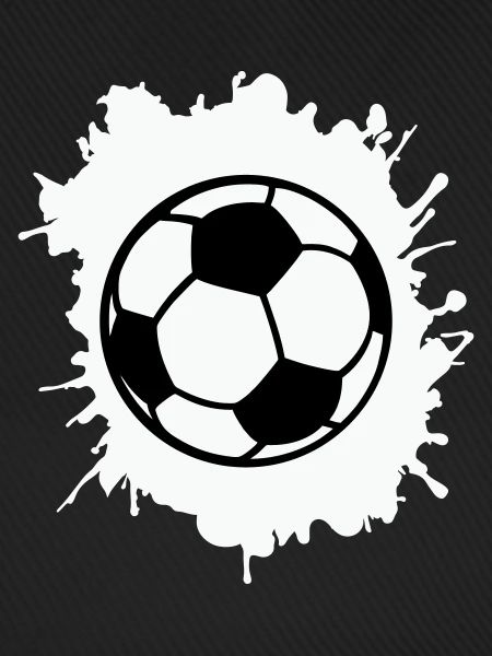 fußball klecks
