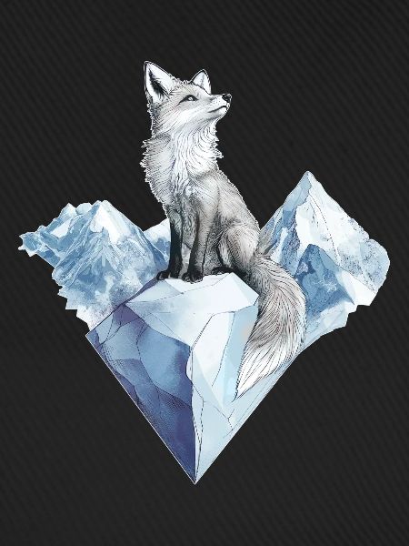 Polarfuchs Fuchs Wintermotiv