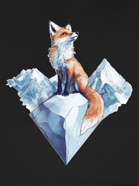 Fuchs Wintermotiv