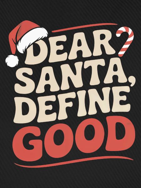 Sarkastisches Weihnachtsdesign