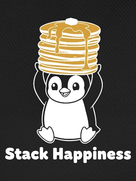 Stack Happiness Pinguin