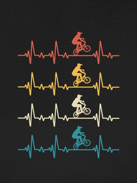 Retro Heartbeat BMX