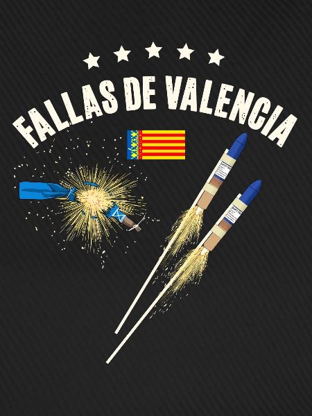 Fallas De Valencia Feuerwerk