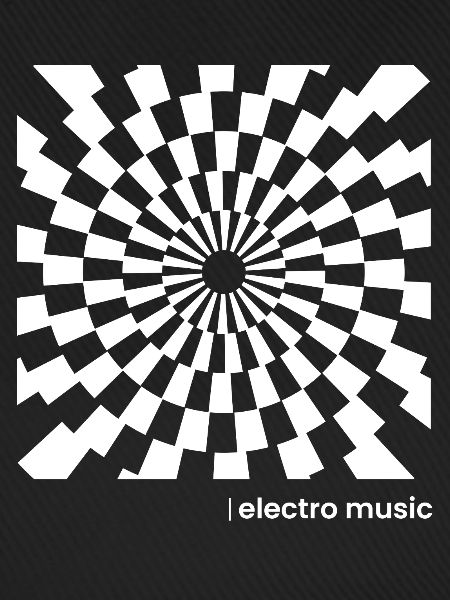 Hypnotic Electro Music Poster