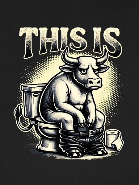 This Is Bullshit Toilettenhumor Sarkasmus