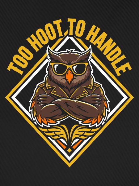 Too Hoot to Handle – Coole Biker-Eule