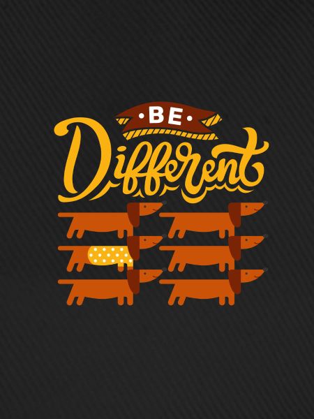 Be Different - Dackel