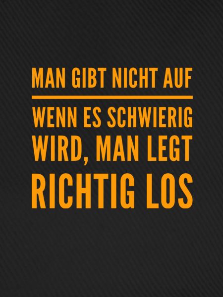 wenn es schwierig wird