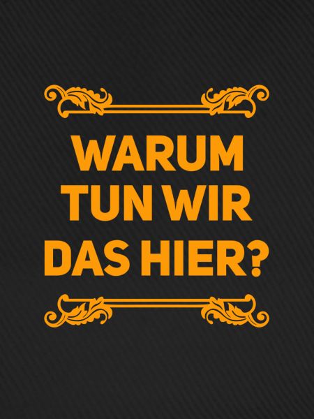 muss das wirklich sein?