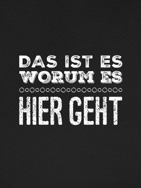 hier ist das warum