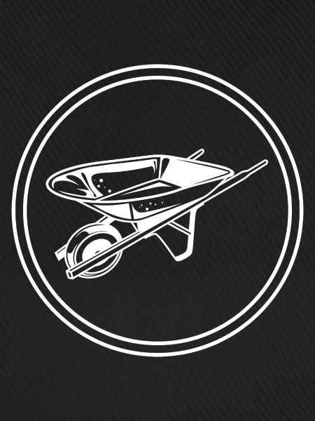 Schubkarre Symbol