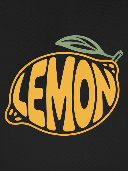Zitrone - Cooles Frucht-Logo