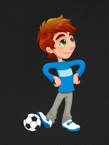 Boy Soccer Player