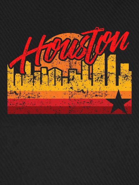 Houston Baseball Throwback Astro Stripe