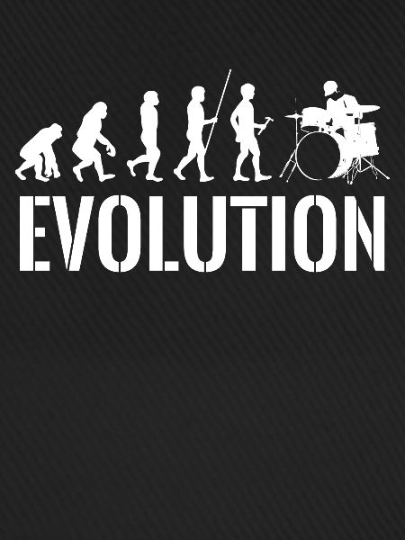 Drummer - Schlagzeug - Evolution - Schlagzeuger