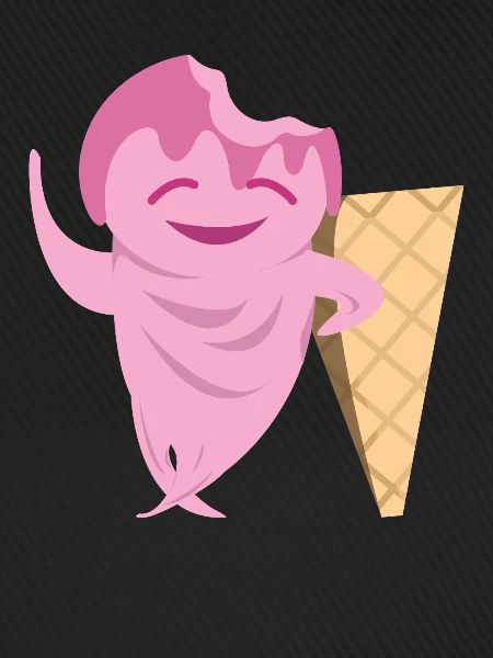 Lustige Eiscreme