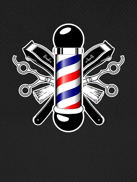 Retro Barber Shop Bart Geschenk