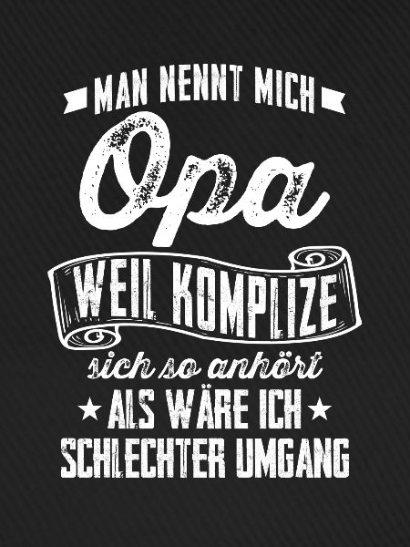 Opa = Komplize? - Geschenk