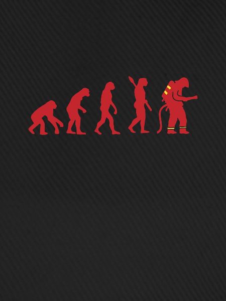EVOLUTION FEUERWEHR FEUERWEHRMANN FIREFIGHTER