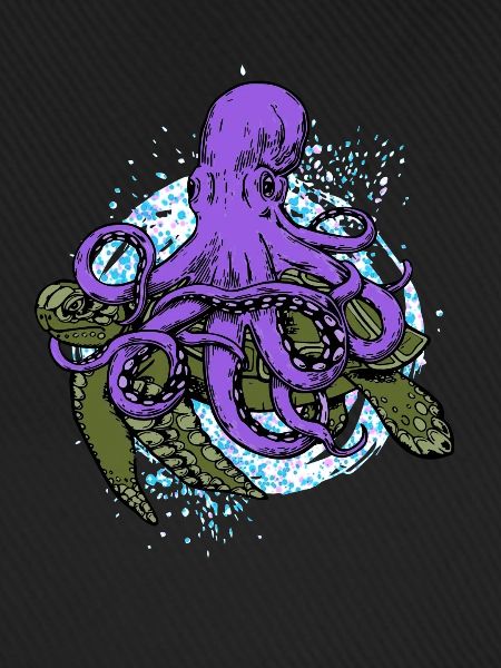 Octopus und die Schildkröte