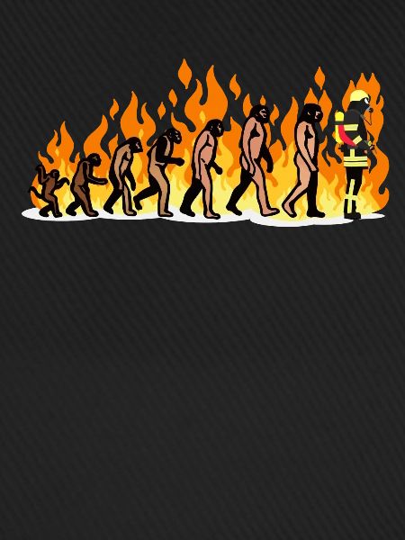 EVOLUTION Feuerwehr Feuerwehrmann Fire Geschenke