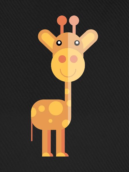 Giraffe Süßes Tier