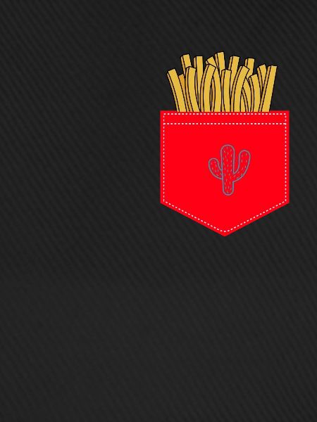 (Fries in der Tasche)