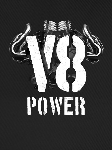 V8 Motor Engine Power